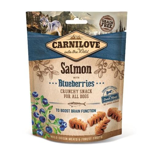 Carnilove Dog Crunchy Snack Salmon & Blueberries, Dieren en Toebehoren, Honden-accessoires, Nieuw, Ophalen of Verzenden