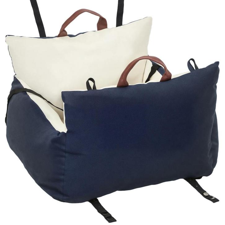 TRUUSK Hondenautostoel - 2 Riemen - Wasbare Hoezen - Voor Hu, Tuin en Terras, Palen, Balken en Planken, Nieuw, Verzenden