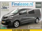 Opel Vivaro 2.0 TDI L3H1 150PK DC 6 Pers Airco Camera €359pm, Nieuw, Zilver of Grijs, Lease, Opel