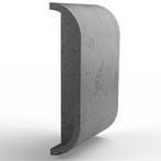 Beton zijkant element rond voor toonbank C-PEC-010