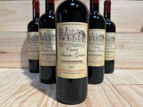 2017 Cuvée Sainte Grâce - Saint-Estèphe - 6 Flessen (0.75, Verzamelen, Wijnen