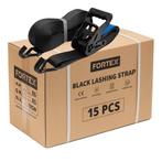 15x FORTEX 2-delige spanband met ratel en haken - 35mm -, Verzenden, Nieuw