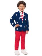 USA Stars Stripes Pak Jongen OppoSuits, Kinderen en Baby's, Carnavalskleding en Verkleedspullen, Nieuw, Verzenden