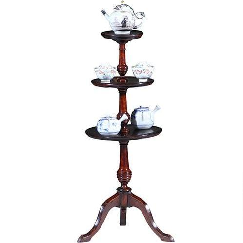 Kleine stommeknecht of dumbwaiter in mahonie ca 1910 Engelan, Antiek en Kunst, Antiek | Meubels | Tafels, Ophalen of Verzenden