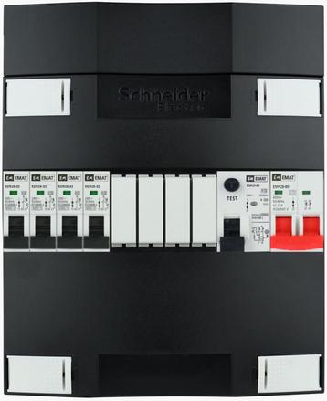 EMAT SCHNEIDER Groepenkast 4 groepen 1 fase 220x270 (BxH) beschikbaar voor biedingen