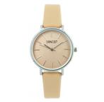 Ernest horloge - Beige, zilverkleurig, Overige merken, Staal, Verzenden, Polshorloge