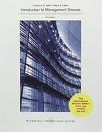 Introduction to Management Science 9781259010675, Boeken, Zo goed als nieuw