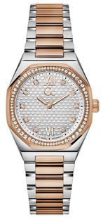 Gc Z25001L1MF Coussin Sleek Lady dameshorloge, Sieraden, Tassen en Uiterlijk, Horloges | Dames, Overige merken, Staal, Staal, Verzenden
