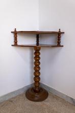 Bijzettafel - hoekig - Hout - een kolom teruggekeerd