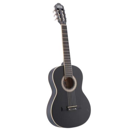 LaPaz C30BK-3/4 klassieke gitaar matzwart, Muziek en Instrumenten, Snaarinstrumenten | Gitaren | Akoestisch, Verzenden