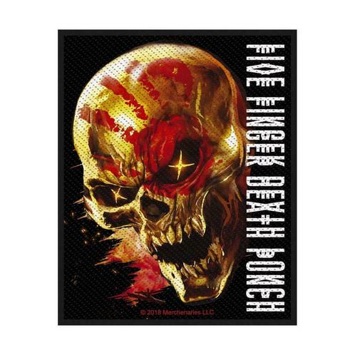 Five Finger Death Punch - And Justice for None - Patch, Verzamelen, Muziek, Artiesten en Beroemdheden, Kleding, Nieuw, Ophalen of Verzenden
