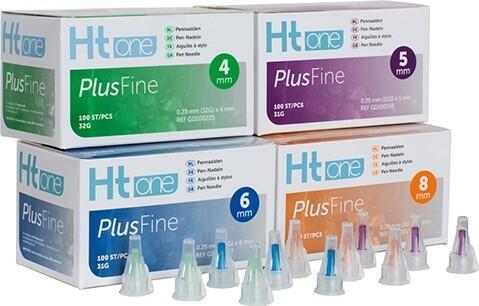 HT One PlusFine pennaalden 6 mm 31G 100 stuks, Diversen, Verpleegmiddelen, Nieuw, Verzenden