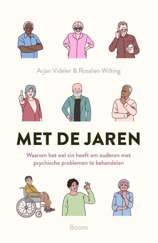 Met de jaren 9789024455553 Arjan Videler, Boeken, Psychologie, Zo goed als nieuw, Verzenden