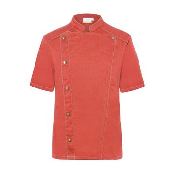 GGM Gastro | KARLOWSKY | Koksjas Met Korte Mouwen Jeans | beschikbaar voor biedingen