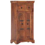 vidaXL Dressoir 50x30x100 cm massief acaciahout, Huis en Inrichting, Kasten | Dressoirs, Verzenden, Nieuw, 50 tot 100 cm, 25 tot 50 cm