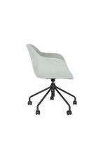 Bureaustoel - Adele - Groen - Rib - House of Rebels, Huis en Inrichting, Stoelen, Verzenden, Nieuw