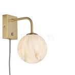 Its about RoMi Carrara Wandlamp, goud (Wandlampen), Verzenden, Nieuw, Glas