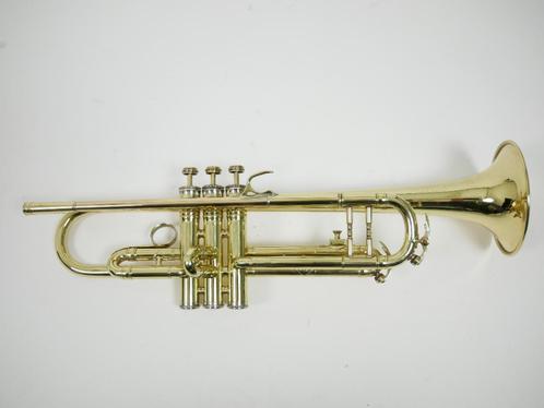 Trompet King Super 20 S1 Symphony Medium bore uit 1960, Muziek en Instrumenten, Blaasinstrumenten | Trompetten, Bes-trompet, Zo goed als nieuw