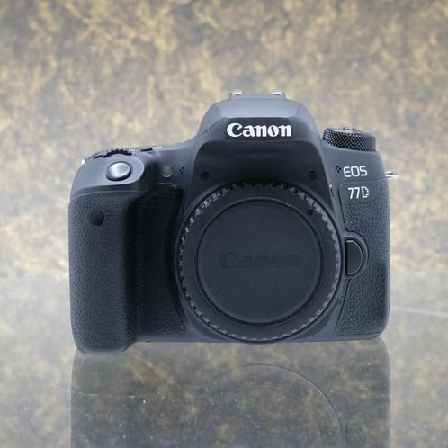 Canon EOS 77D + 18-55mm f/4-5.6 IS STM - Tweedehands, Audio, Tv en Foto, Fotocamera's Digitaal, Geen optische zoom, Zo goed als nieuw