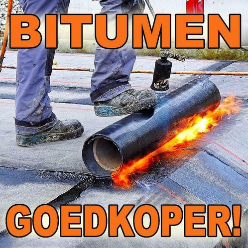 BITUMEN DAKBEDEKKING DEZE MAAND VEEL GOEDKOPER !, Doe-het-zelf en Verbouw, Dakpannen en Dakbedekking, Nieuw
