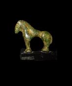 Midden-Oosten - Bronzen paardenbeeldje - 1e millennium voor, Antiek en Kunst