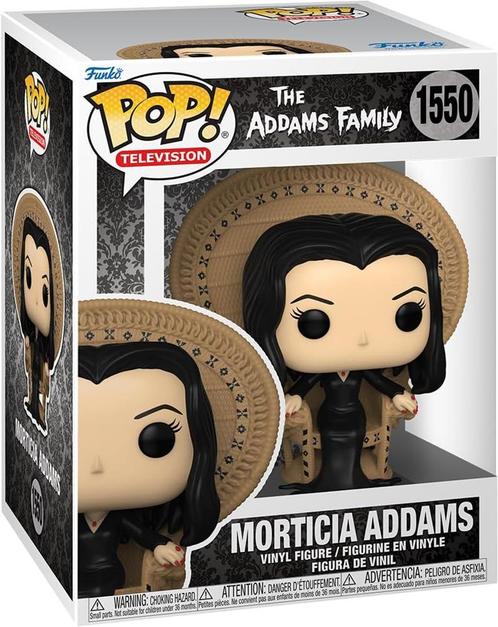 Funko Pop! Deluxe - Addams Family Morticia in Chair #1550 |, Verzamelen, Poppetjes en Figuurtjes, Nieuw, Verzenden