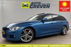 BMW 3-serie 320d High Executive M-Sport 191PK Pano Leder, Auto's, BMW, Automaat, Blauw, Stationwagon, Diesel