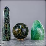 Rust, kracht en vernieuwing – Kambaba Obelisk, Ocean Jasper, Verzamelen, Mineralen en Fossielen