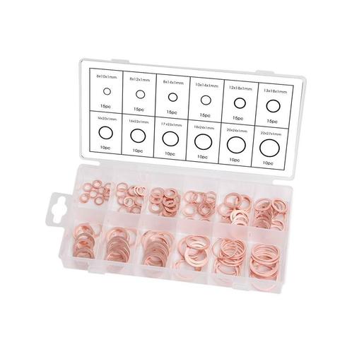 Assortiment Koperen ringen 150 pcs, Auto diversen, Autogereedschap, Nieuw, Verzenden
