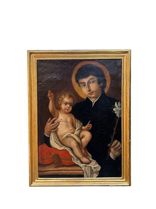 Italiaanse school (XVIII) - Sant’Antonio da Padova con il, Antiek en Kunst, Kunst | Schilderijen | Klassiek