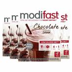4x Modifast Intensive Milkshake Chocolade 8 x 55 gr, Verzenden