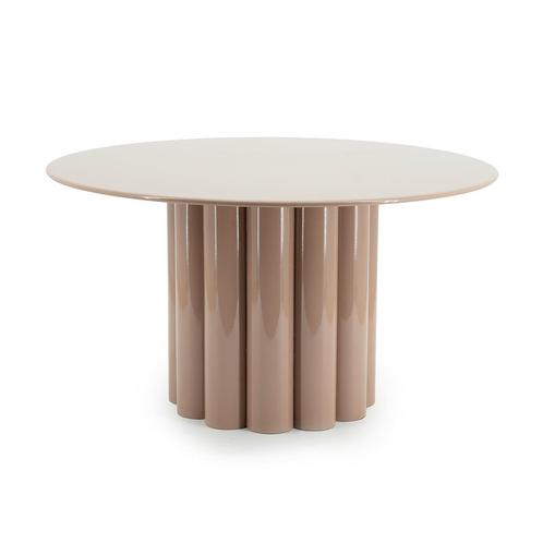 *WOONWINKEL* By-Boo Olympa Roze Salontafel Glanzend Metaal, Huis en Inrichting, Tafels | Salontafels, Nieuw, Verzenden