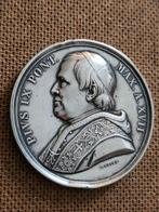 Vaticaan. Medal 1862 Paus IX - 33,82 gr Ag (Zonder