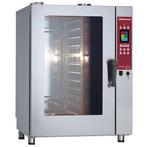 Touch screen gas oven stoom-convectie, 11x gn 1/1 - auto-cle, Verzenden