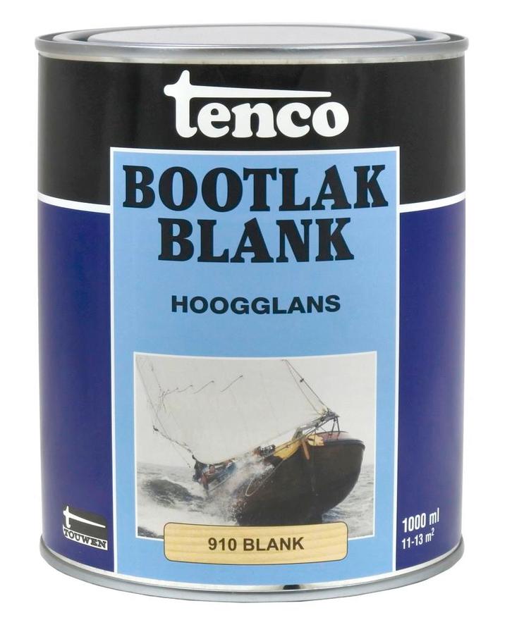 Tenco blanke bootlak 2,5 liter, blank, bus, Watersport en Boten, Accessoires en Onderhoud, Nieuw, Verzenden