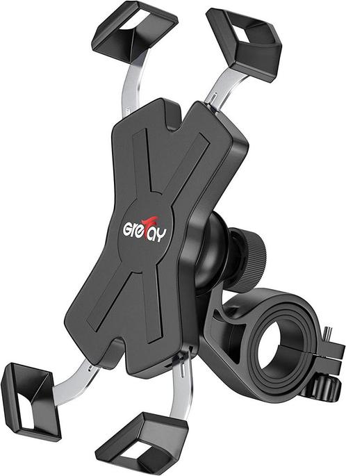 Universele Fiets/Motor Telefoonhouder 4-7 Inch met RVS, Telecommunicatie, Mobiele telefoons | Toebehoren en Onderdelen, Nieuw