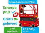 Schaarhoogwerker 7,8 m | Compact | Non marking banden | IP67, Zakelijke goederen, Machines en Bouw | Liften, Steigers en Ladders