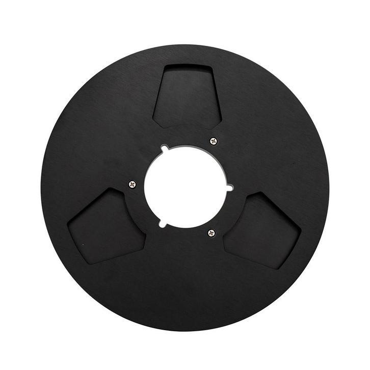 Retroreels Bandrecorder Spoel 26,5cm | Aluminium Zwart Ty..., Audio, Tv en Foto, Bandrecorders, Ophalen