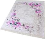 Sehzarat Caimas 2210 Wasbaar tapijt Bloemen 160 x 230, Huis en Inrichting, Nieuw, Verzenden