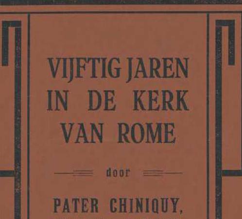 Vijftig Jaar in de kerk van Rome, Boeken, Godsdienst en Theologie, Nieuw, Christendom | Katholiek, Christendom | Protestants, Verzenden