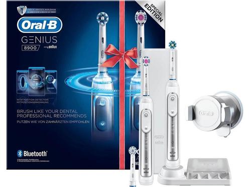 Oral-B Genius 8900 - Elektrische Tandenborstel Duoverpakking, Huis en Inrichting, Woonaccessoires | Overige, Zo goed als nieuw