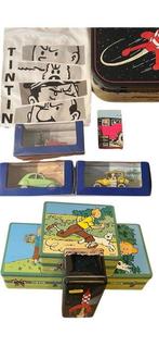 Tintin - 10 Various merchandise objects - Boîtes + voitures, Boeken, Nieuw