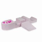 Lichtroze velvet foam speelset – zachte blokken voor ontw., Ophalen of Verzenden, Nieuw
