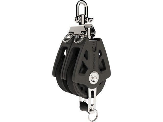 Lewmar Synchro 50 dubbelschijfsblok met hondsvot, Watersport en Boten, Accessoires en Onderhoud, Ophalen of Verzenden
