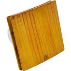 Badkamerventilator - Flixo - Ø100mm - Naturel Houtkleur, Ophalen of Verzenden, Nieuw, Ventilator