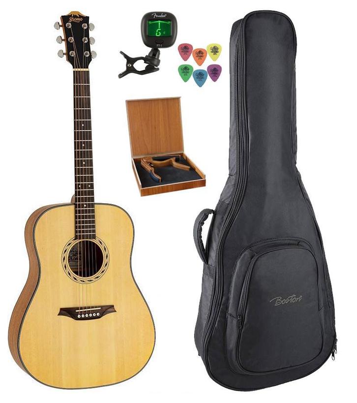 Bromo BAB1 Western Starter Pack | Music Department, Muziek en Instrumenten, Snaarinstrumenten | Gitaren | Akoestisch, Western- of Steelstringgitaar