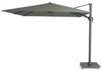 Platinum Challenger parasol T2 - 3x3 m. - Antraciet, Nieuw, Zweefparasol, Verzenden, Kantelbaar
