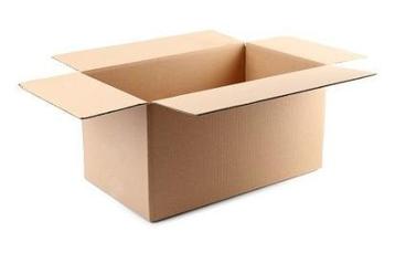 Amerikaanse dozen dubbele golf 800 x 600 x 400 mm bruin beschikbaar voor biedingen