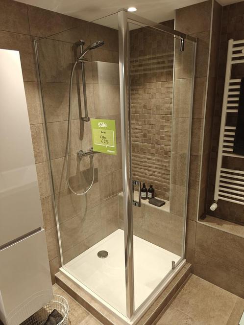 Showmodel douchecabine 90x90 met gratis douchebak - 0025, Doe-het-zelf en Verbouw, Sanitair, Douche, Nieuw, Glas, Ophalen