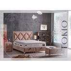 Opberg Boxspring Tokio, Verzenden, Nieuw, Eenpersoons